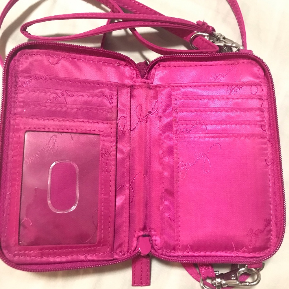 Vera Bradley Crossbody/ Wristlet Wallet - Picture 3 of 10